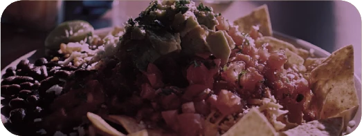 Mexican Food on a plate